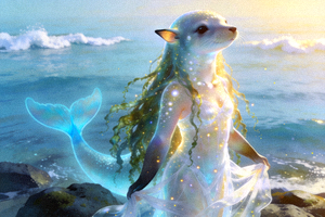 海豹精灵（Selkie）角色形象