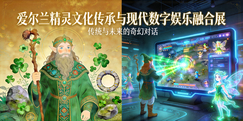 爱尔兰精灵文化传承与现代数字娱乐的融合展示